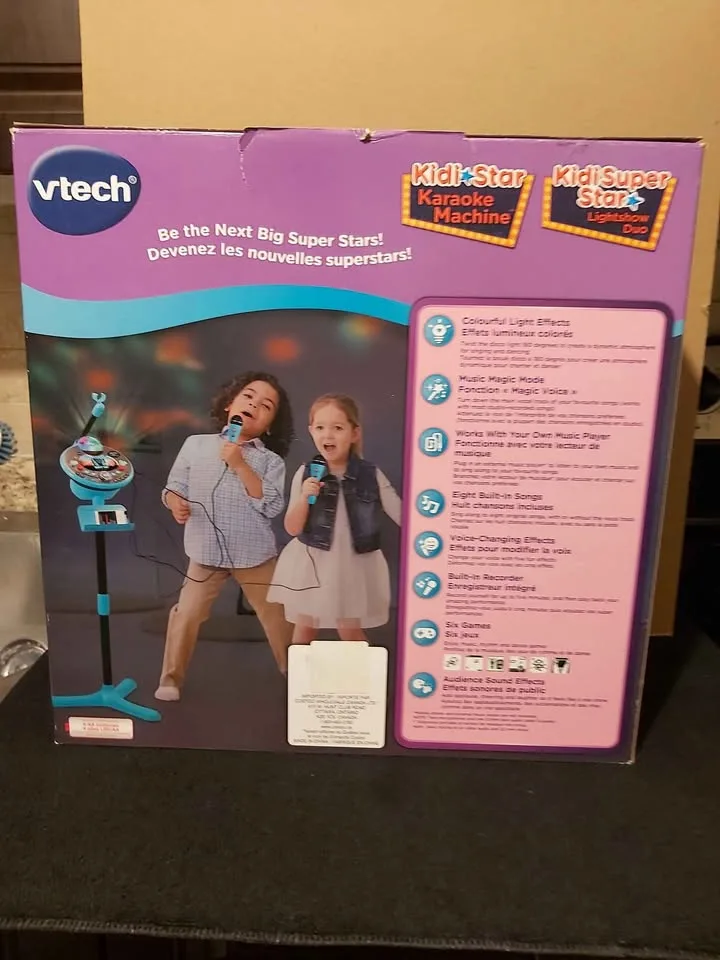 Vtech - Kidi Star Karaoke Machine - BNIB image indicator(2)