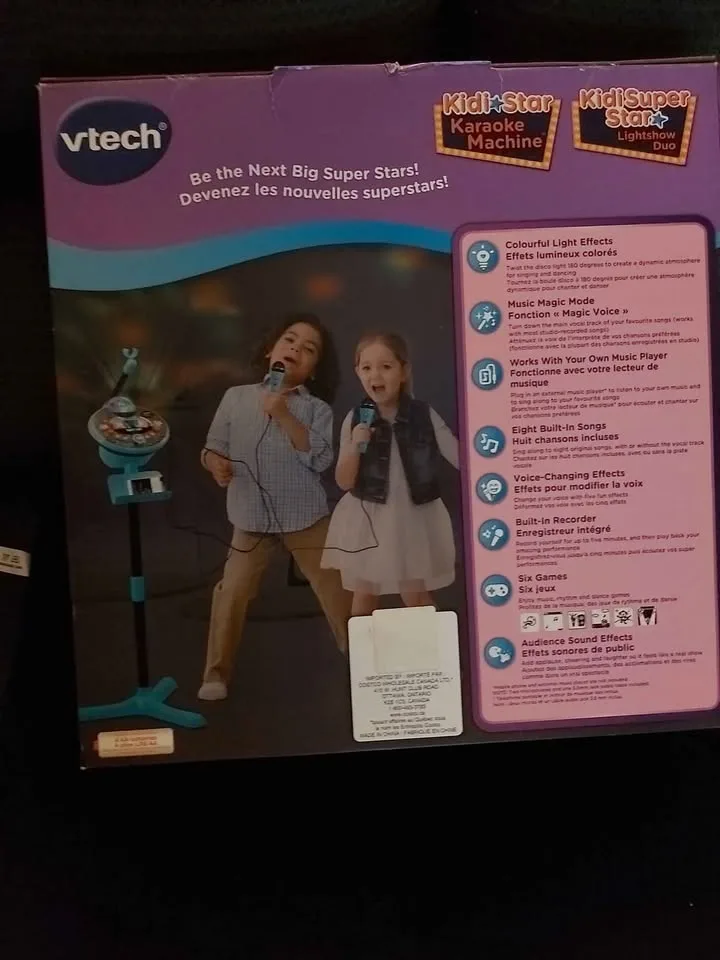 Vtech - Kidi Star Karaoke Machine - BNIB image indicator(3)