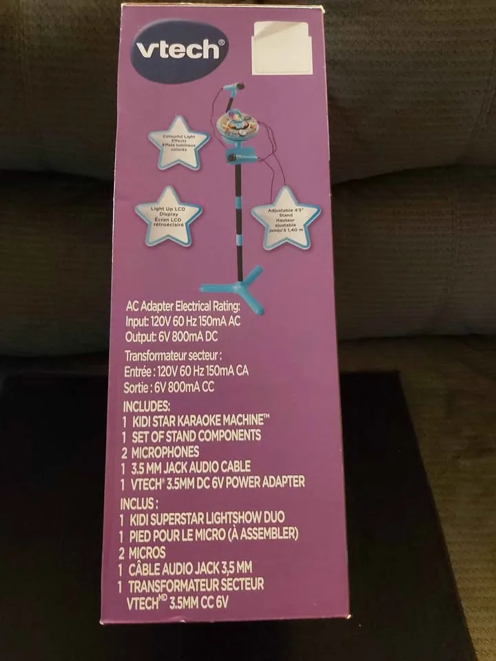 Vtech - Kidi Star Karaoke Machine - BNIB image indicator(4)