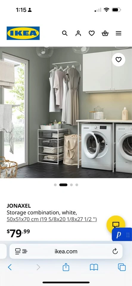 3 Ikea Jonaxel Drawers - photo 4