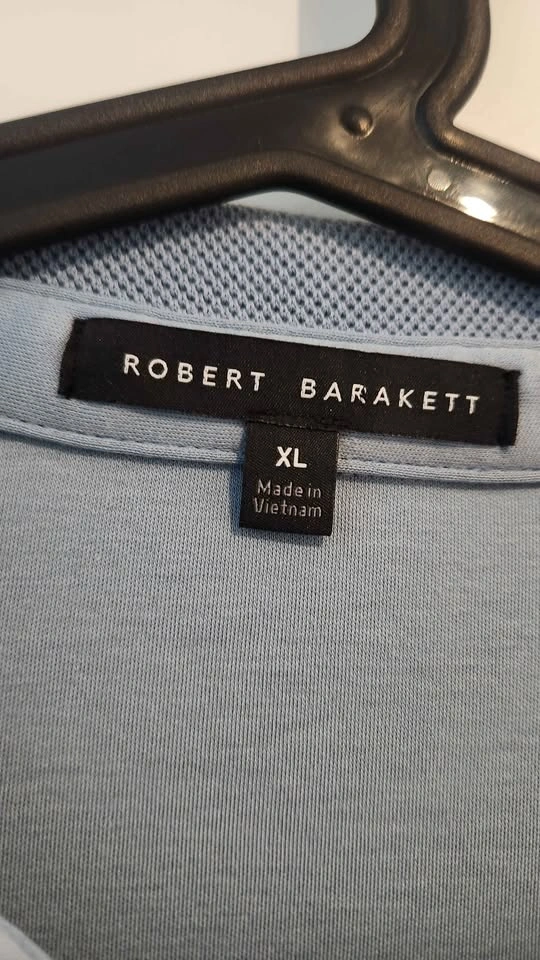 Robert Barakett blue long sleeve polo shirt XL - photo 2