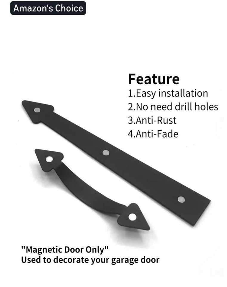 Magnetic Garage Door Decorative Hardware Kit - photo 5