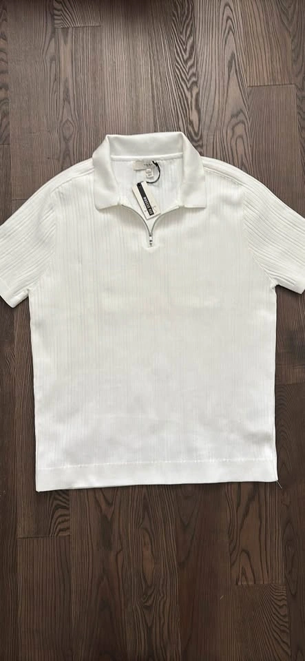 NEW River Island London Off-White Polo XXL XL (Ret $102) - photo 3