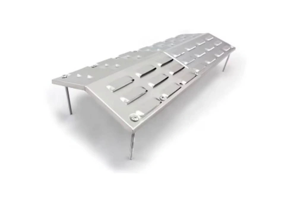 GrillPro Stainless Steel Universal Heat Plate - Brand New