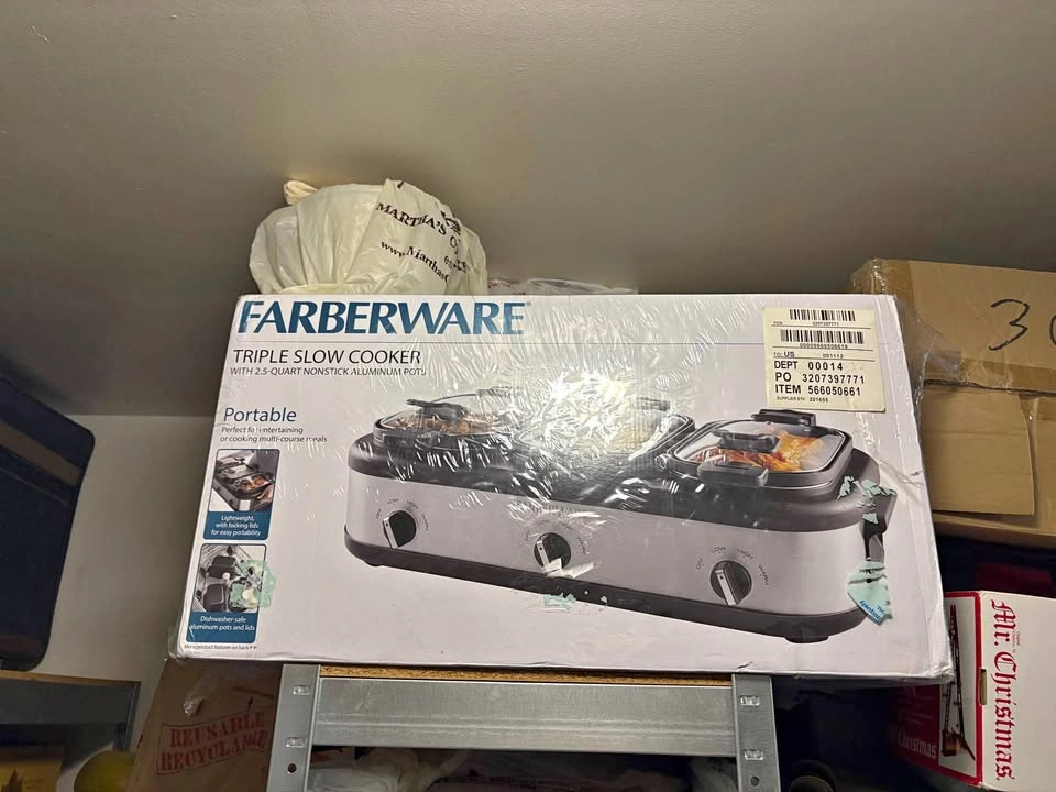 Farberware Triple Slow Cooker