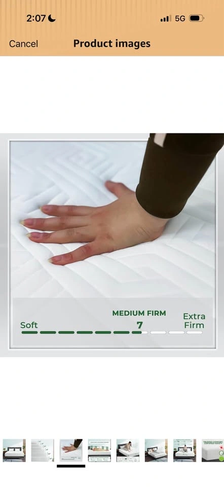 ViscoLogic 6" Full/Double Mattress - Like New! - photo 2