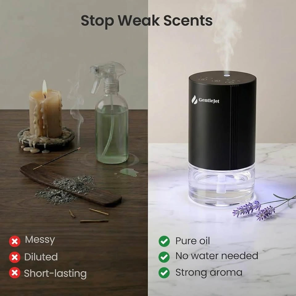 Brand New GentleJet Waterless Essential Oil Diffuser - photo 3