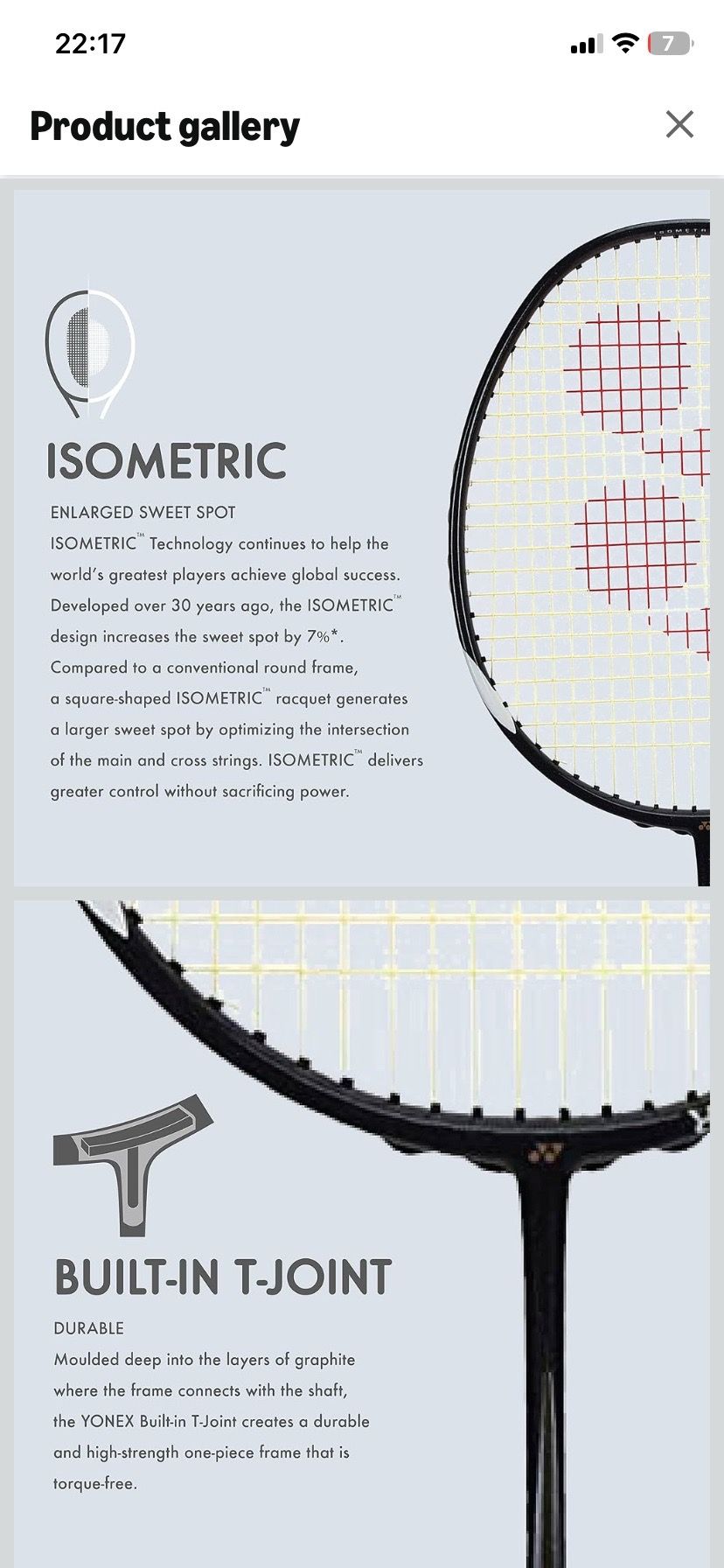 Badminton Racket - photo 5