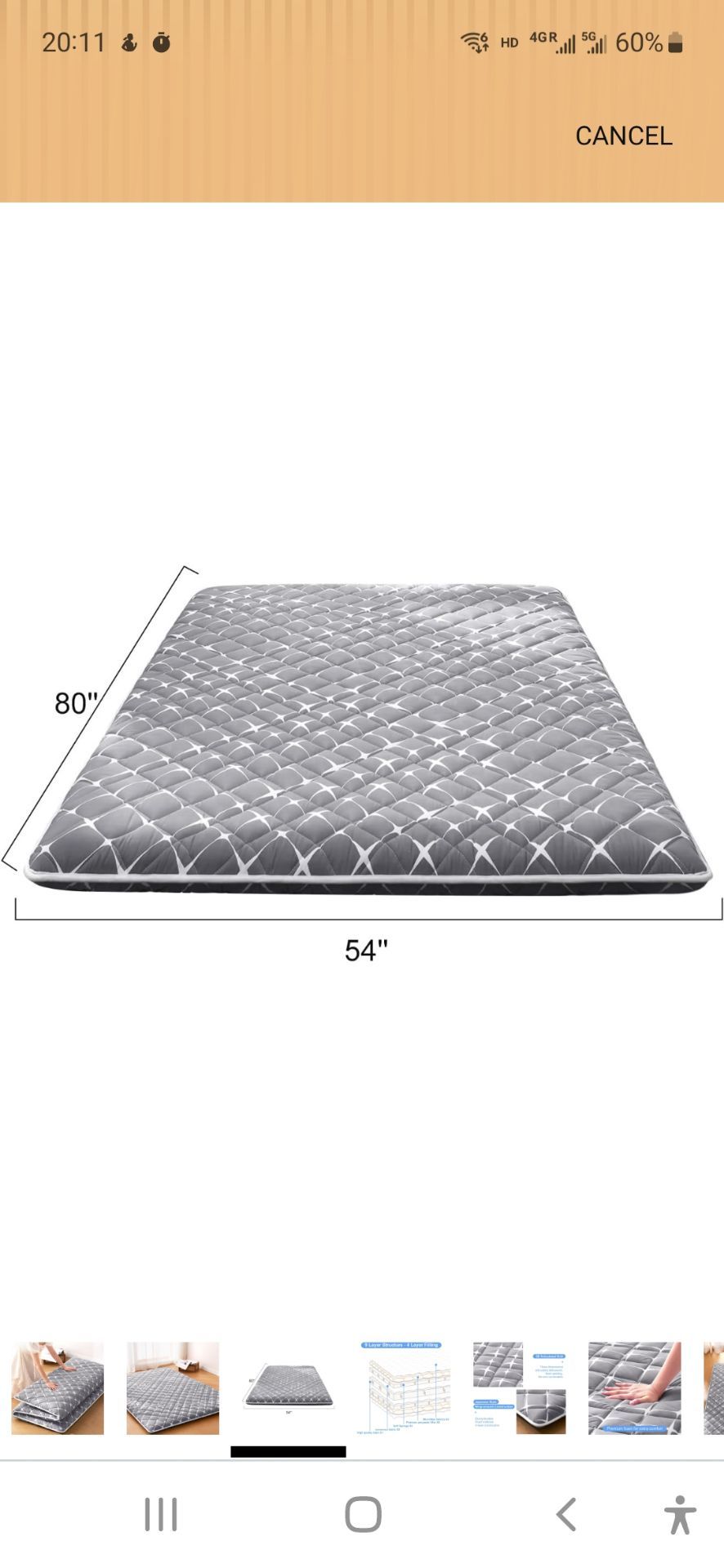 2 Mattresses and 1 Topper - Full Size - photo 5