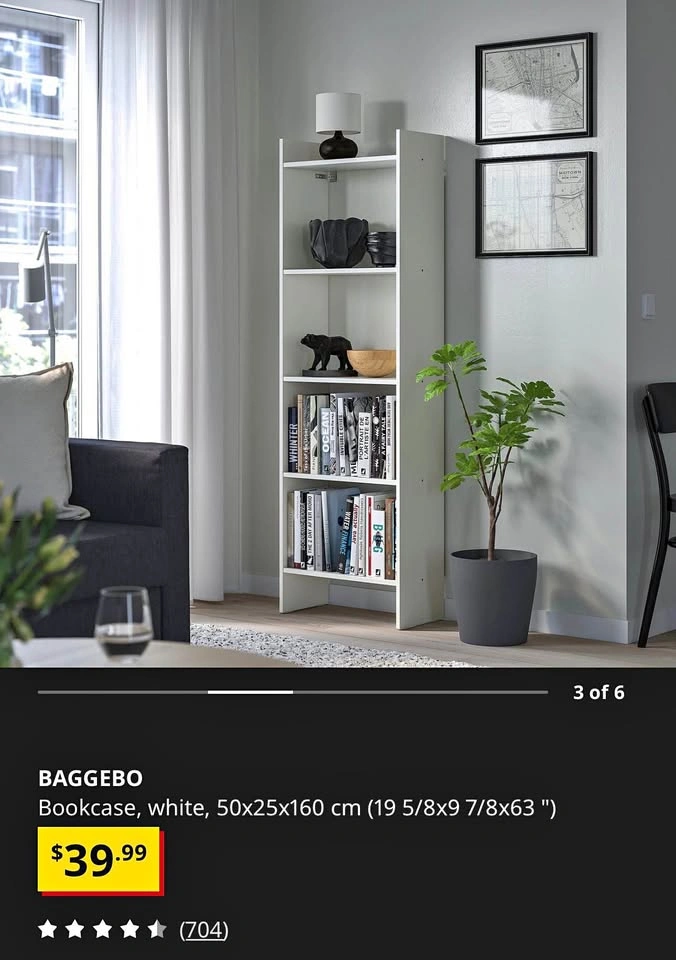 IKEA BAGGEBO Bookcase