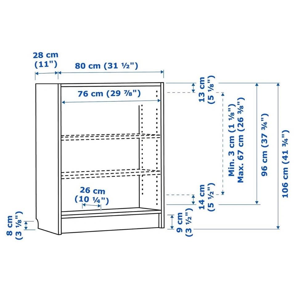 Ikea Billy Shelf - photo 4