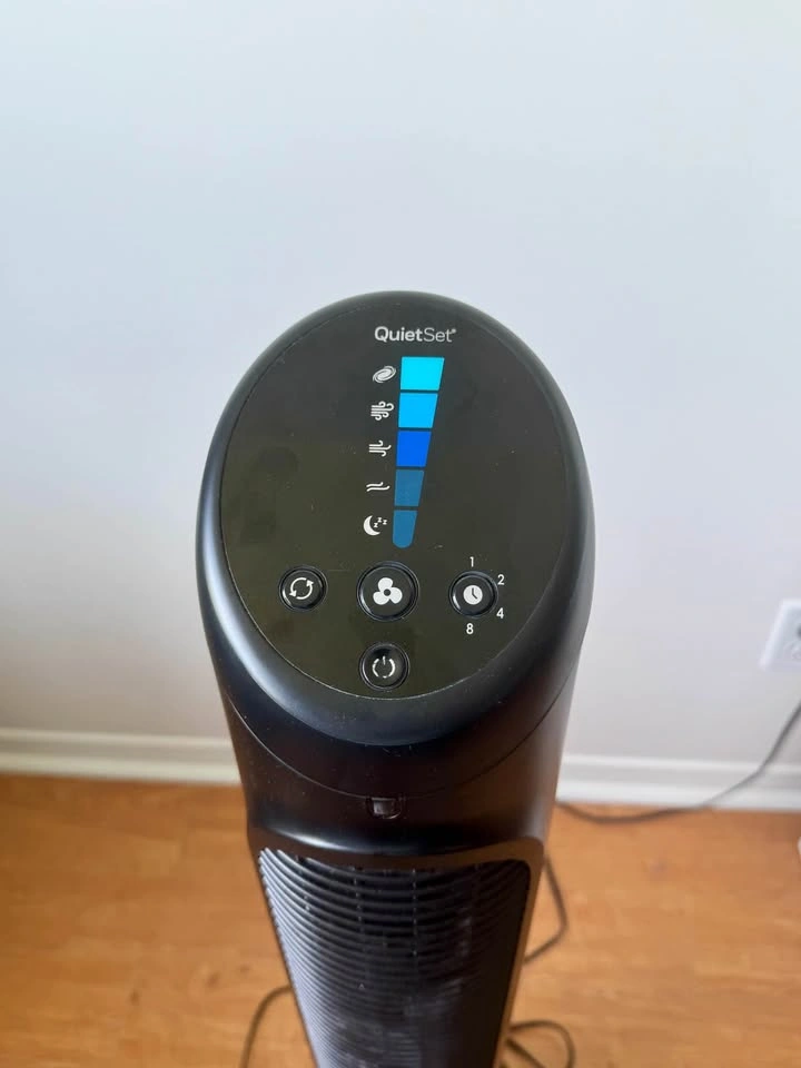 Honeywell QuietSet 40" Tall Tower Fan With Remote - photo 3
