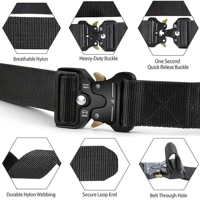 Heavy-Duty Quick Release Tactical Belt - photo 5