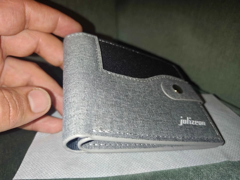 Julizeon Gray Canvas Bifold Wallet - photo 2