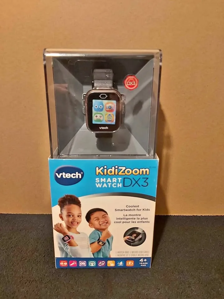 Vtech - Smart Watch DX3 ( KidiZoom) Black Exclusive " New " thumbnail