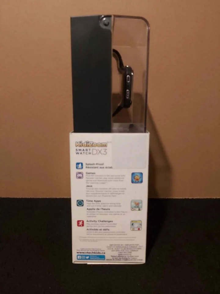 Vtech - Smart Watch DX3 ( KidiZoom) Black Exclusive " New " image indicator(4)