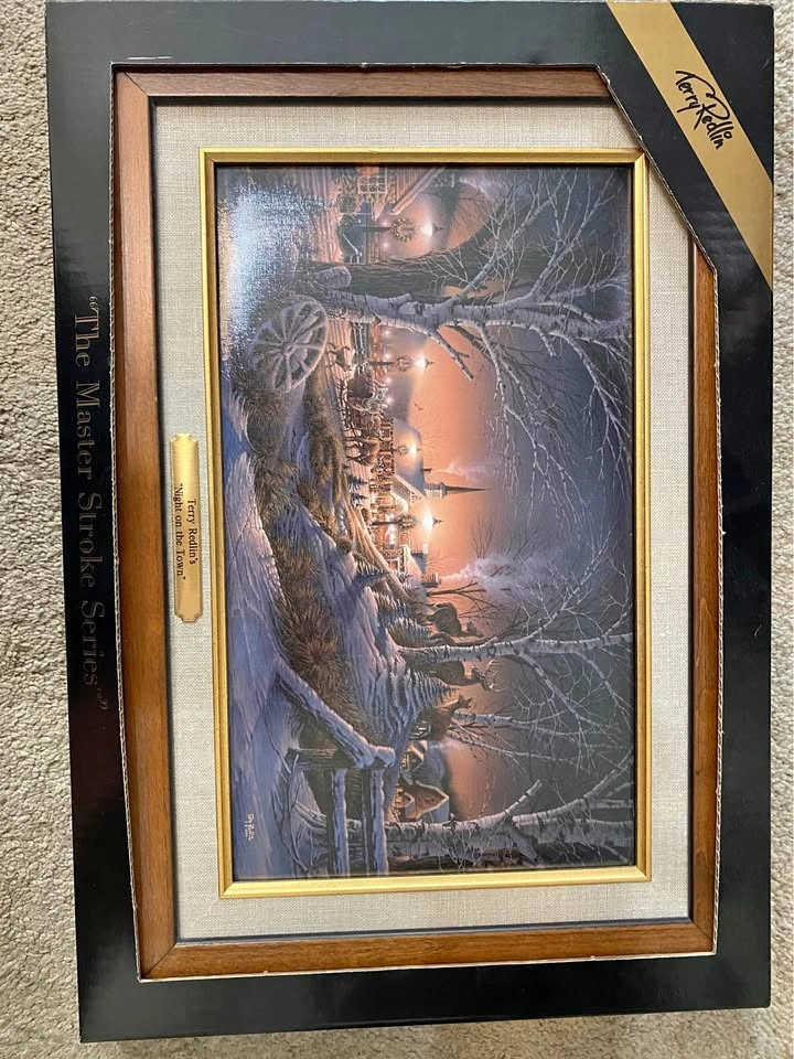 Set of small Terry Redlin prints