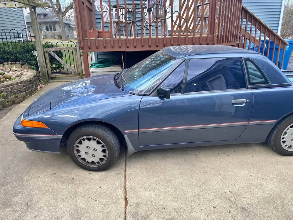 1991 Mercury Capri 5 Speed Convertible
