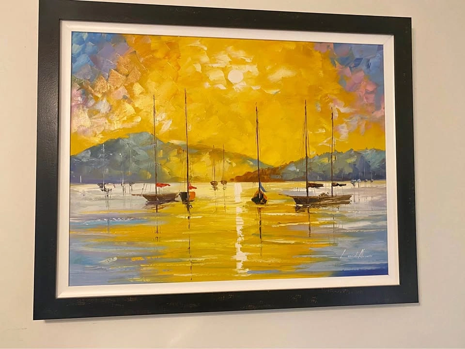 Original oil painting, Leonid Afromov