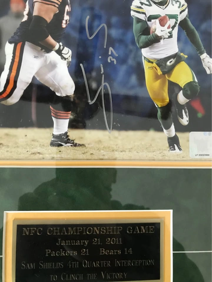 Sam Shields Autographed Photo - photo 2