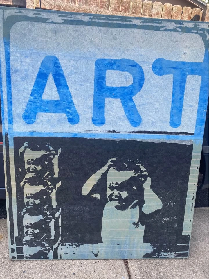 Original art, silkscreen one of a kind - photo 2