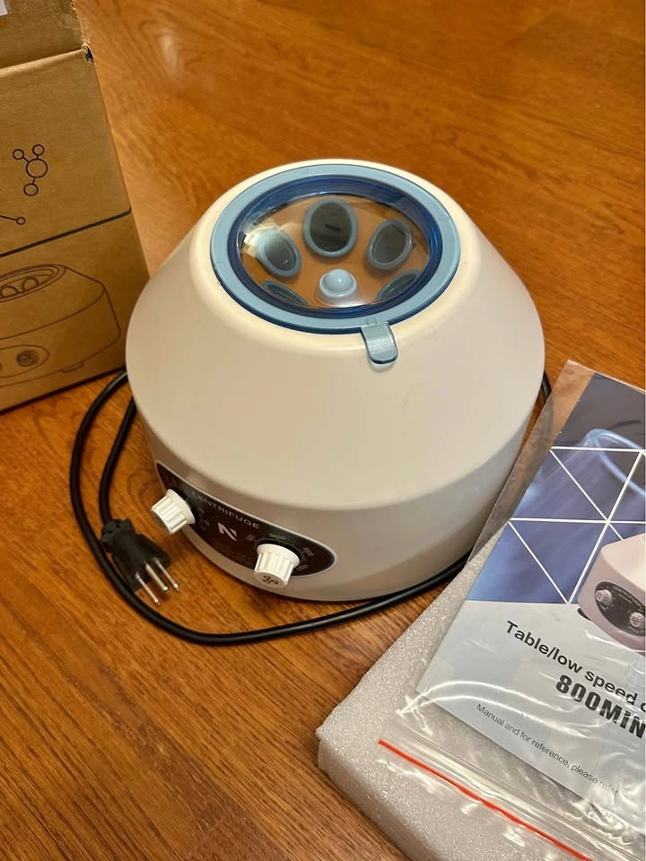 Centrifuge for 10mL tubes, max 4000 rpm