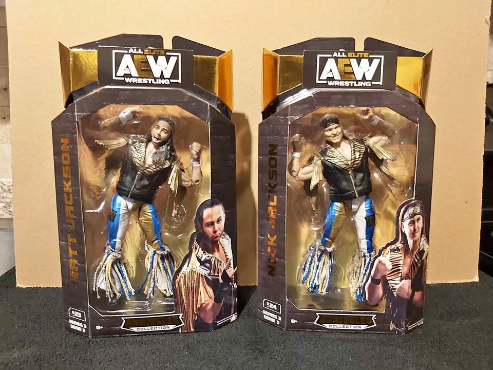 AEW- ( Matt & Nick Jackson) figures-BNIB thumbnail