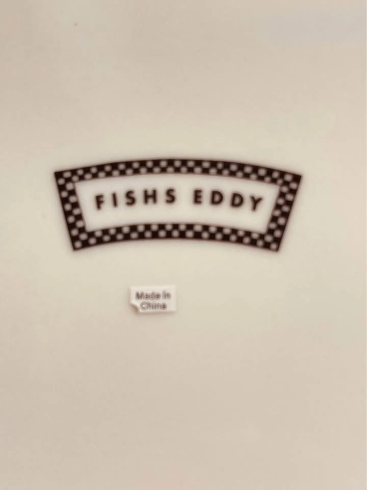 Vintage Fishs Eddy Architectural 14 in. Ceramic Platter - photo 5