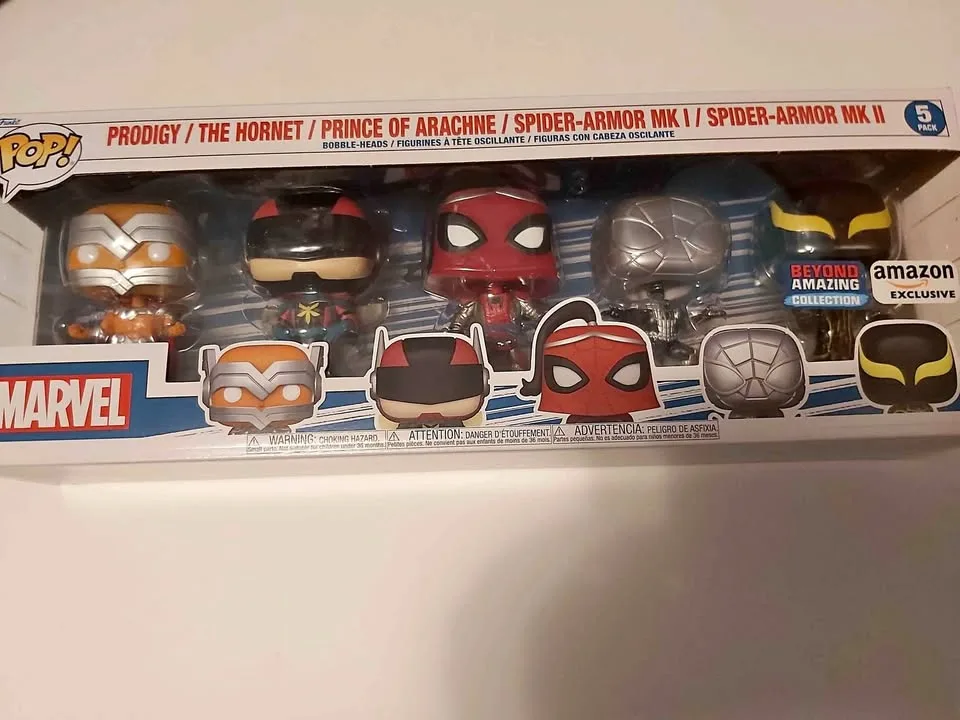 Marvel - Funko Pop! (5 pack Exclusive) Beyond Amazing BNIB thumbnail