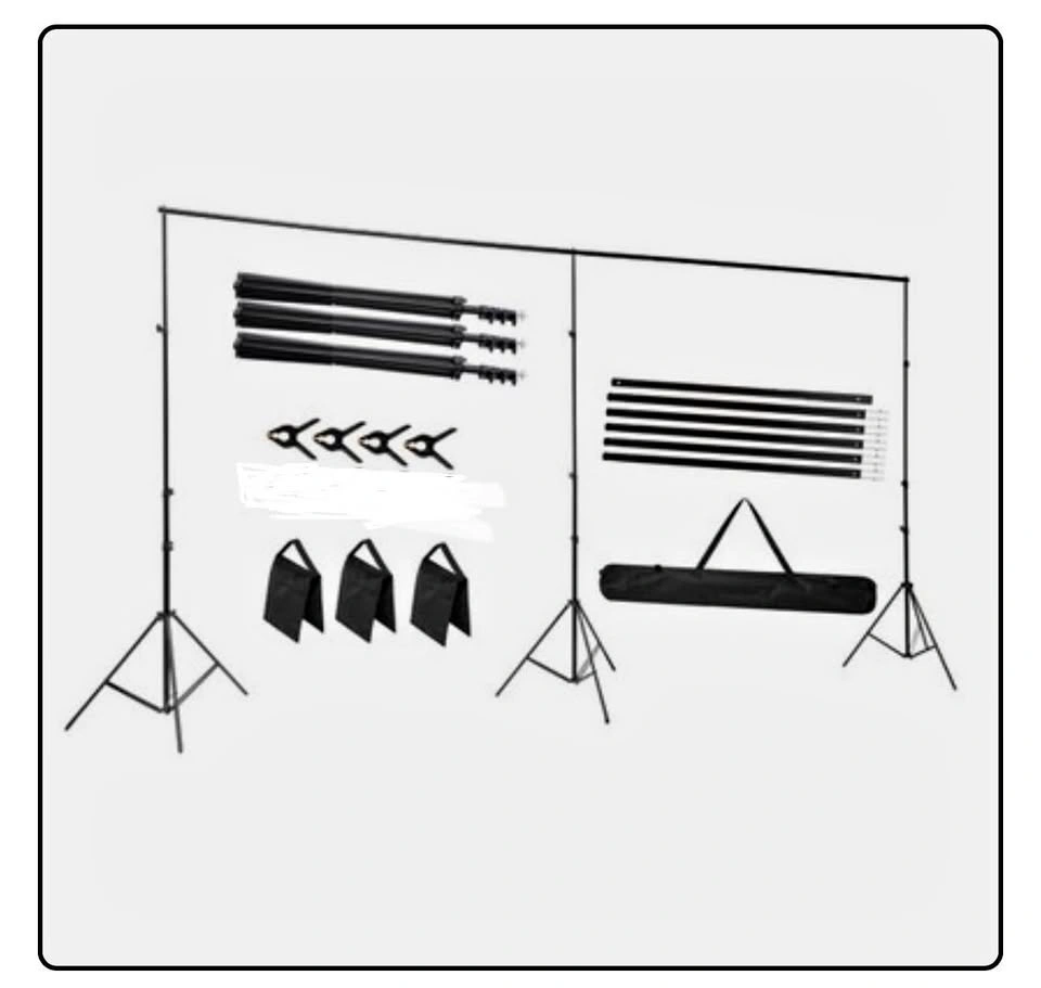 Back Drop Adjustable Stand, Photo Backdrop Stand Kit