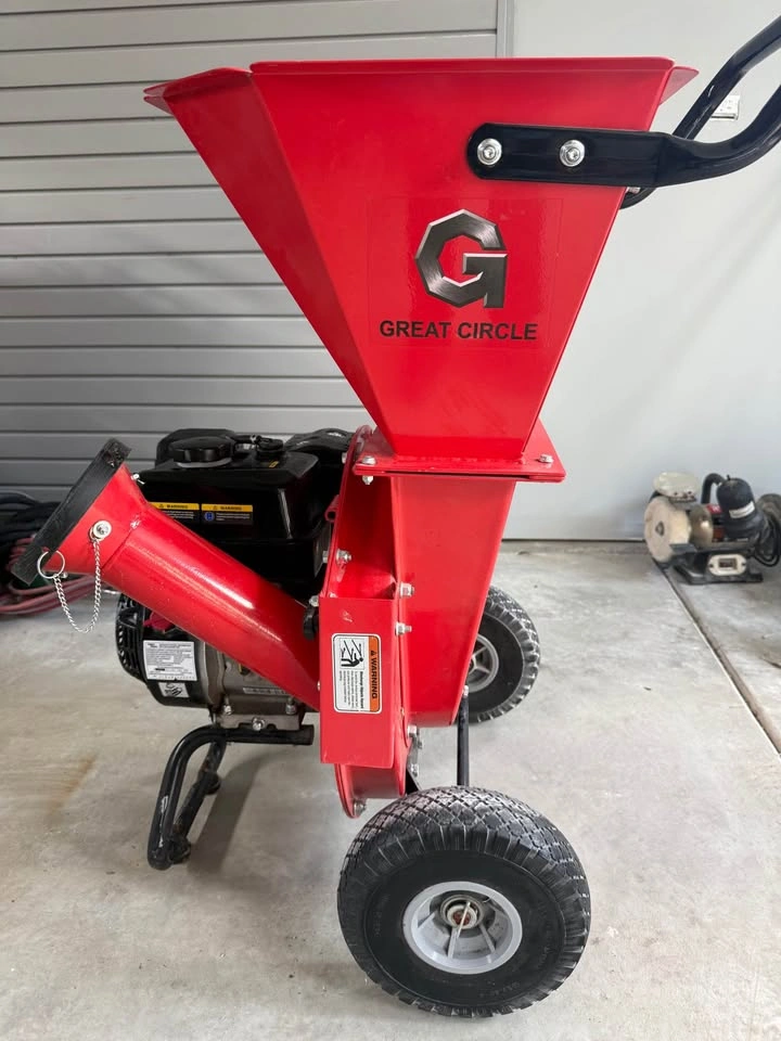 7HP Wood Chipper Shredder – 3” Capacity – Great Circle - photo 2