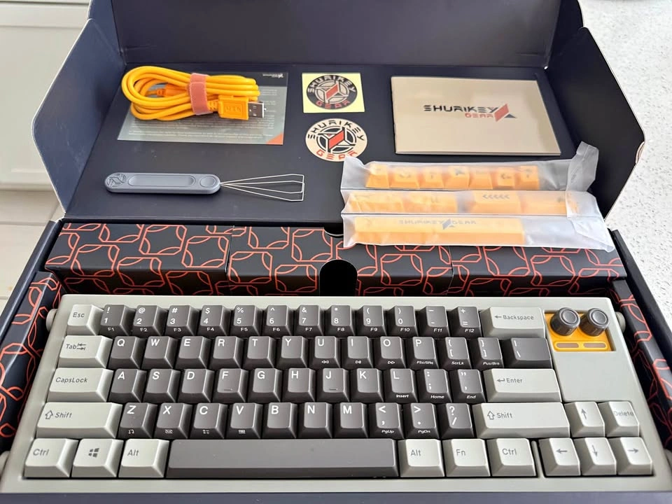 Shurikey Gear SKB65 Wireless Mechanical Keyboard - New