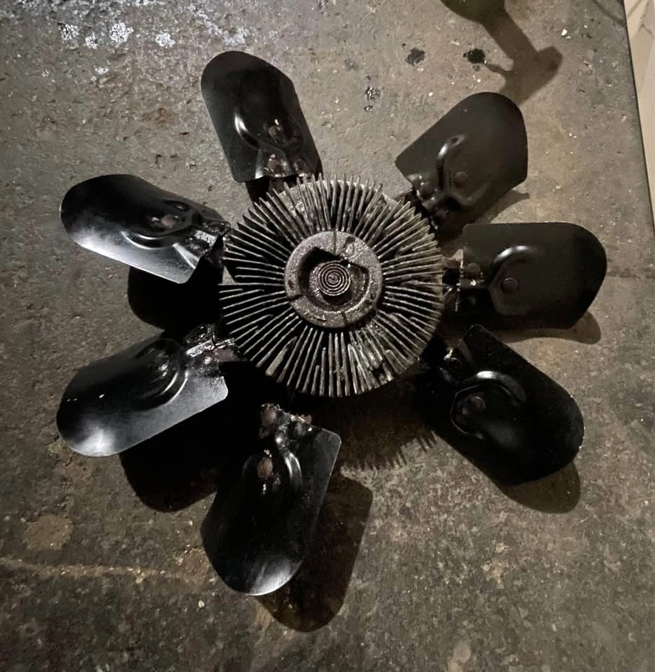 Ford 302, 351w Clutch Fan