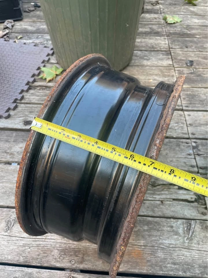15” Steel rims 5x114.3 bolt pattern - photo 2