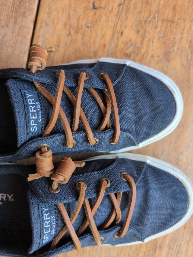 Sperry Sneakers - Size 7.5 woman's blue - photo 4
