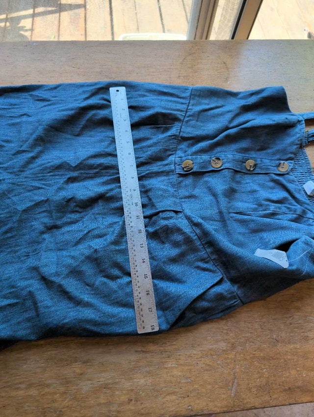 Old Navy Denim-Look Jumpsuit - XL - photo 3