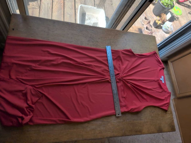 Old Navy Dress Woman's XL Coral Maxi