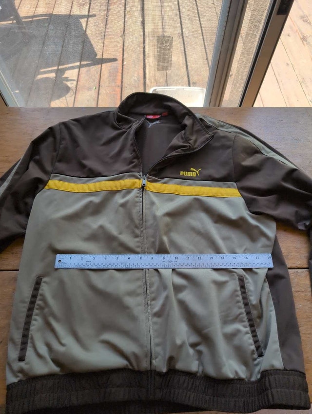Puma Track Jacket Brown Mens XL
