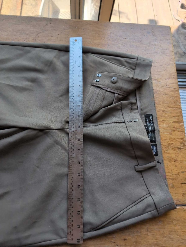RW&CO Pants Size 8 Woman's Light Brown - photo 2