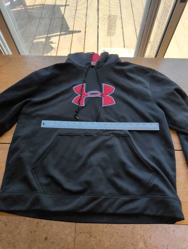 Under Armour Hoodie Black Mens Extra Large