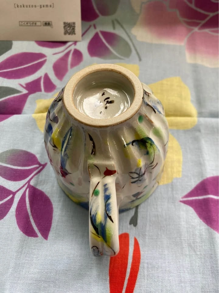 Hand Painted Cup & Saucer - photo 3