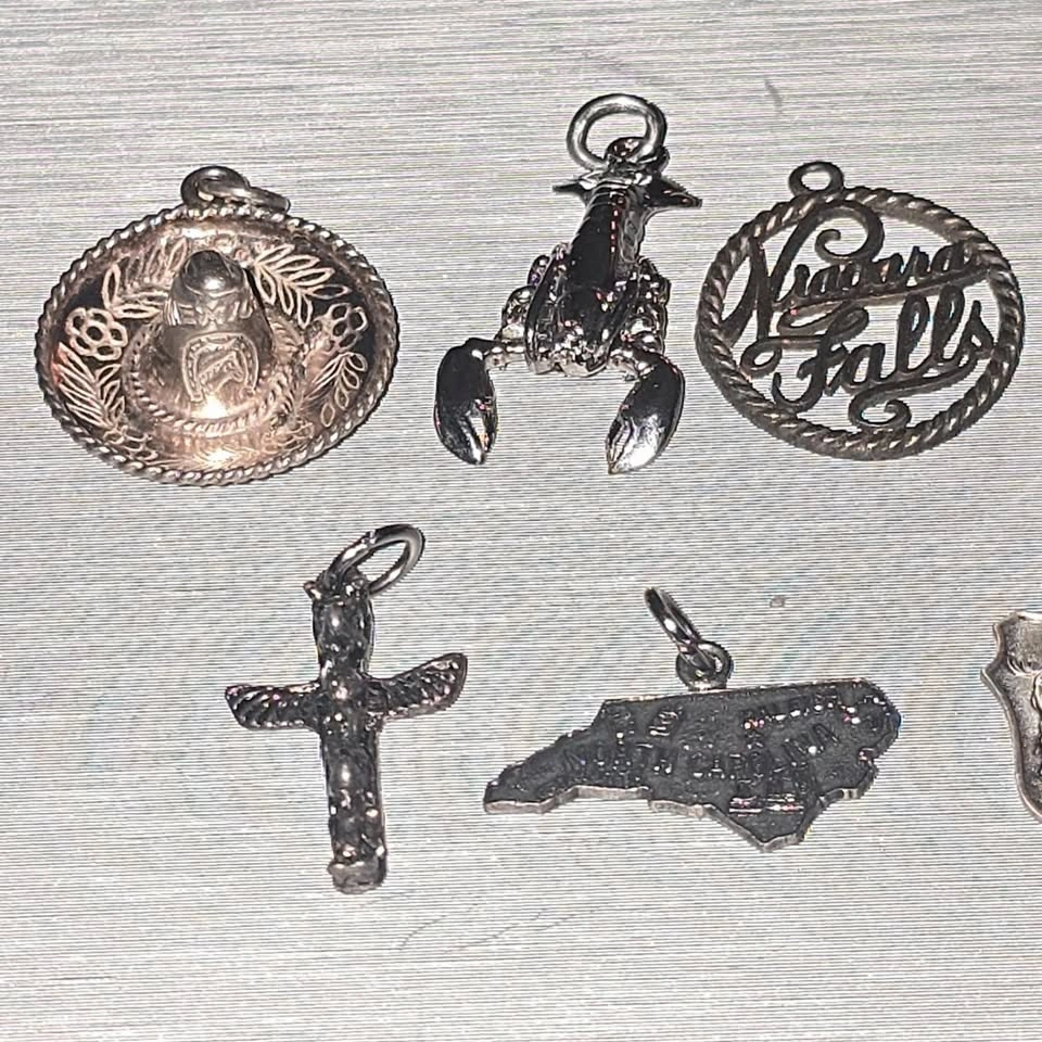 925 Sterling Silver Vintage Charm Collection - photo 3