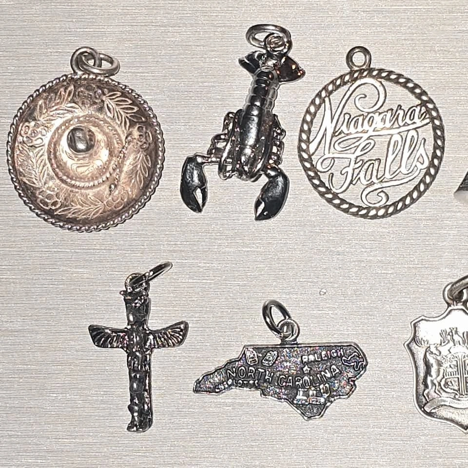 925 Sterling Silver Vintage Charm Collection - photo 5