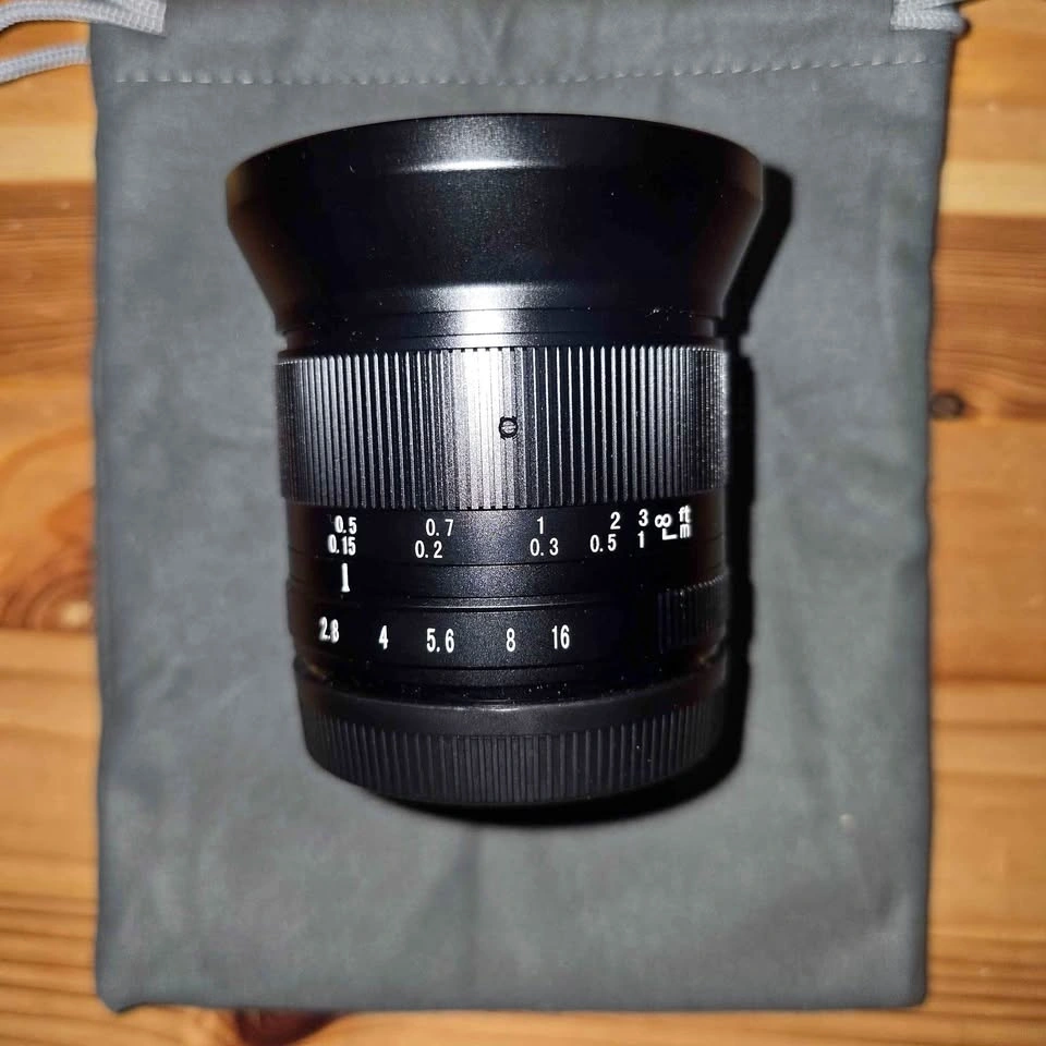 7Artisans 12mm f2.8 Mark II Wide Angle Lens - Canon EF-M Mount
