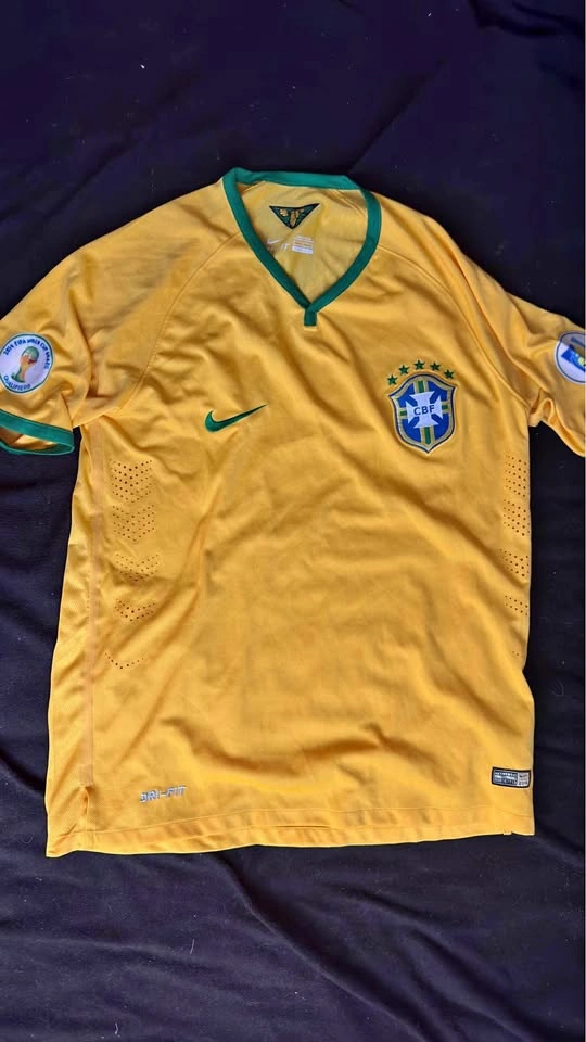 2014 World Cup Qualifying Brazil Jersey