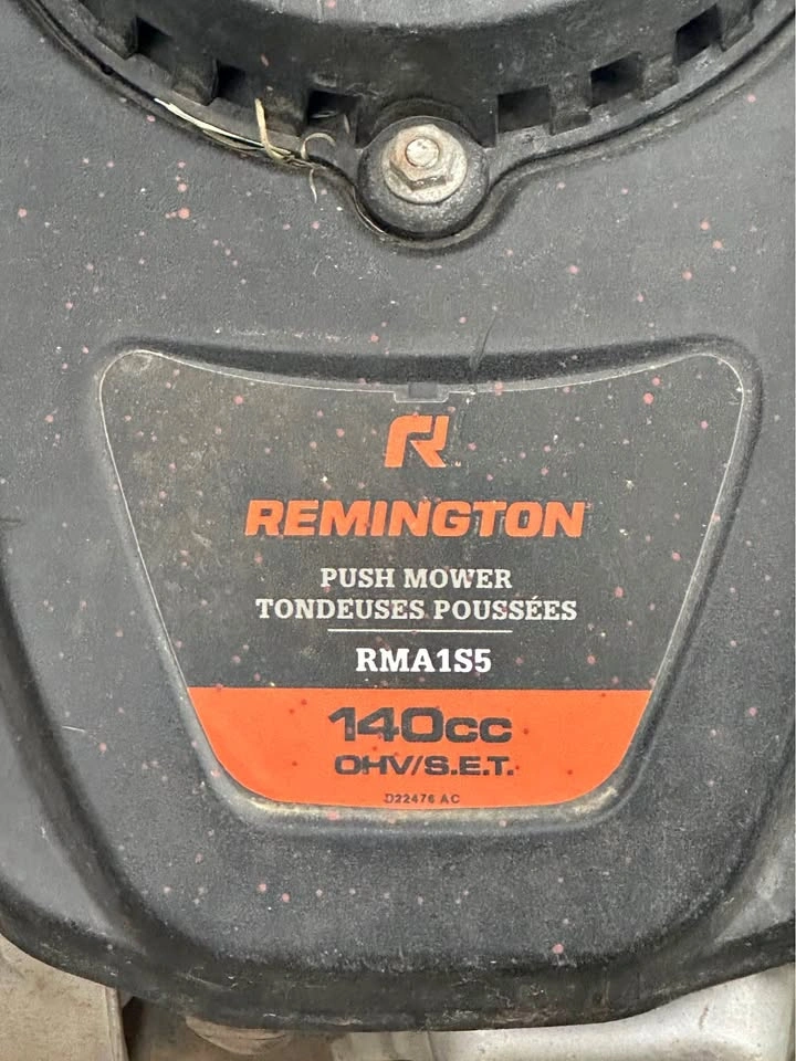 Remington 140cc Gas Mower