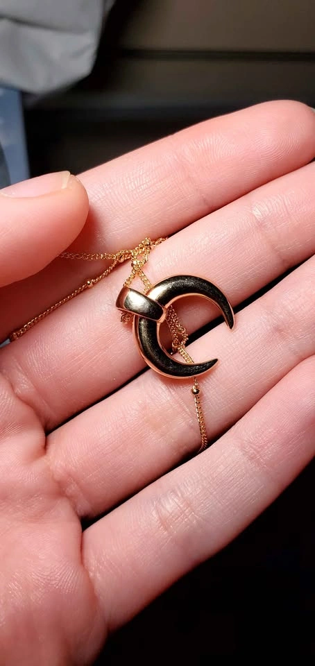 Missoma × Lucy Williams Large Horn Pendant Necklace - photo 4