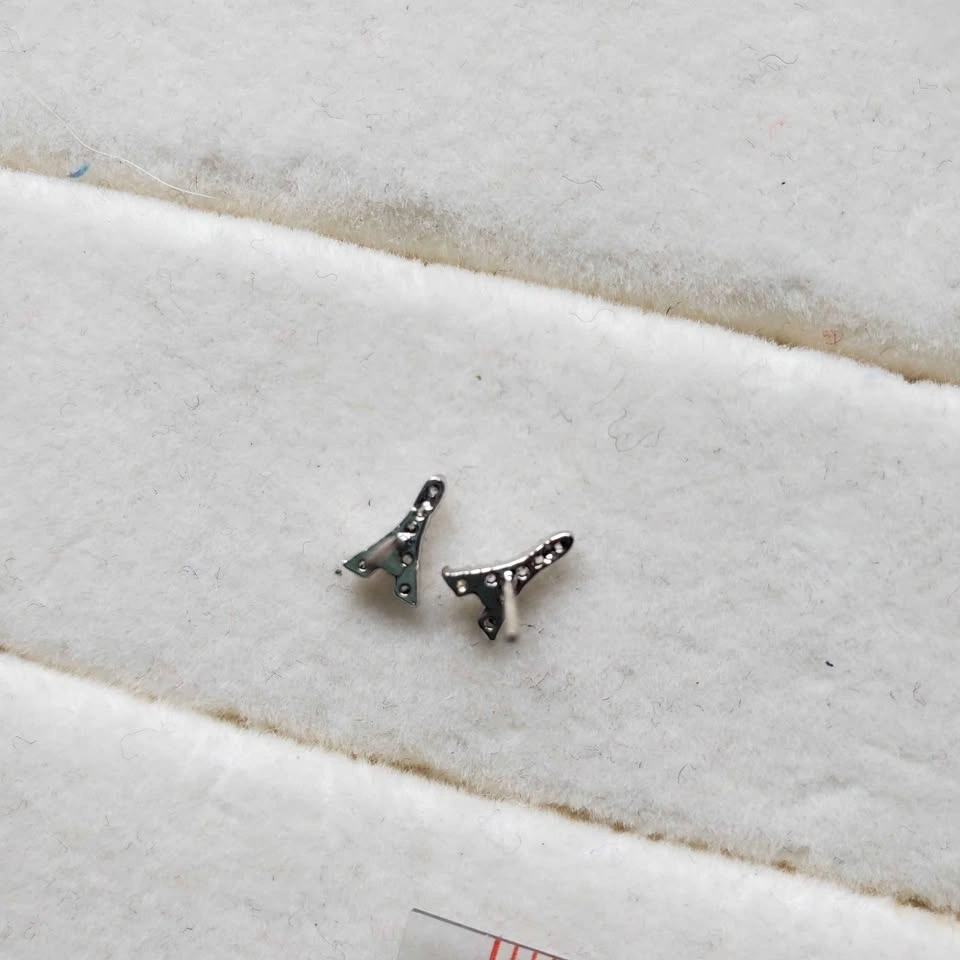 925 Eiffel Tower Stud Earrings - photo 5