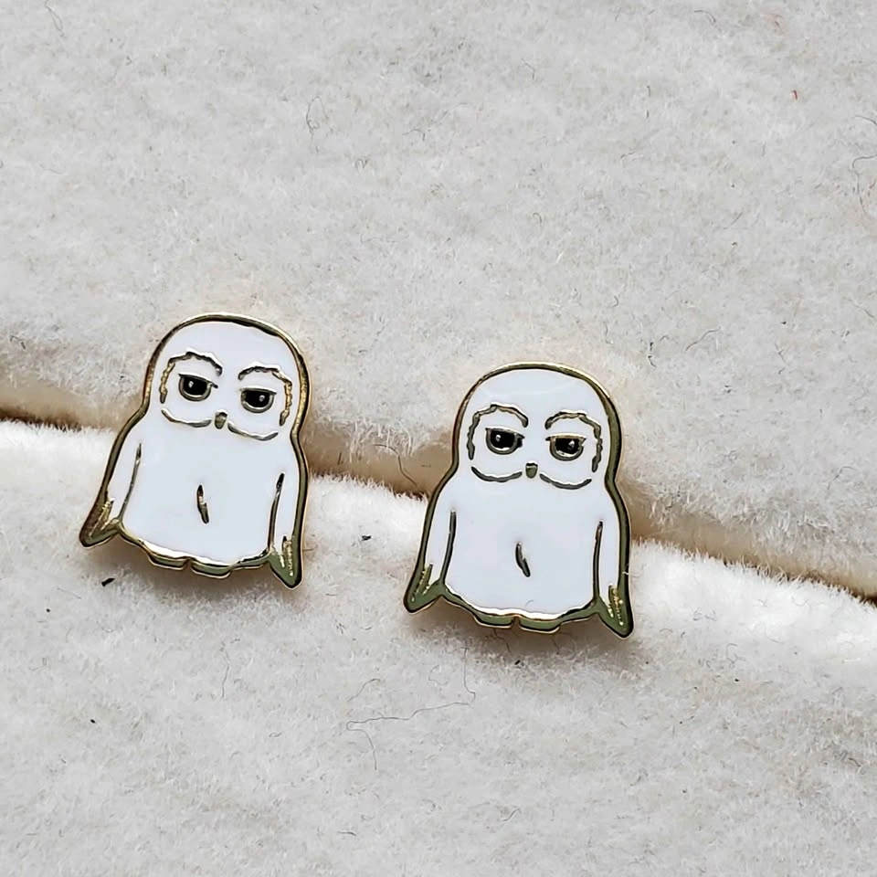 Harry Potter Owl Stud Earrings