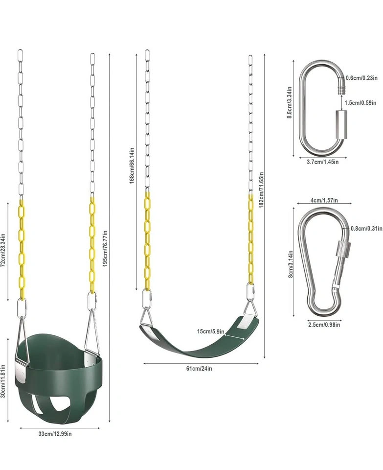 AGPTEK Toddler Swing Set - Brand New - photo 3